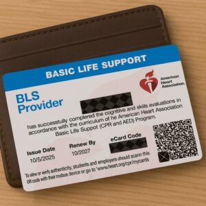 Premium Certification Wallet Card