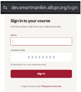 Login step C